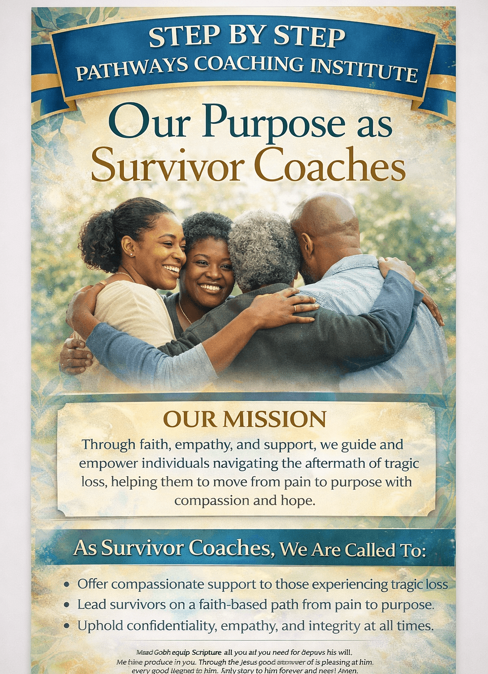 Step By Step Survivor Pathway Coaching Institute - stepbystepwgm